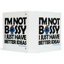 I'm Not Bossy - Better Ideas 3 Ring Binder