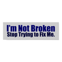 I'm Not Broken Poster