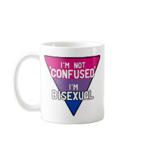 I'm Not Confused, I'm Bisexual mugs by WildeWear I'm Not Confused, I'm Bisexual mugs