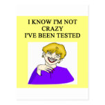 i'm not crazy post cards