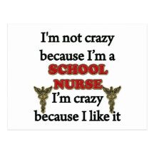 I'm Not Crazy Postcards