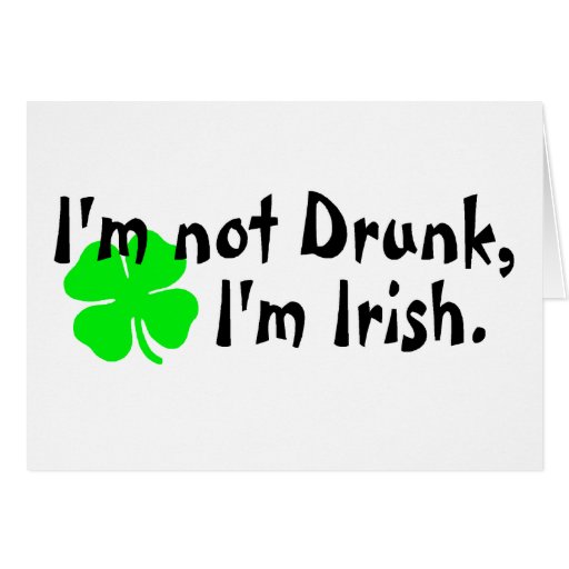 Im Not Drunk Im Irish 6 Greeting Cards
