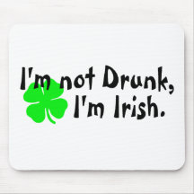 Im Not Drunk Im Irish 6 Mousepad