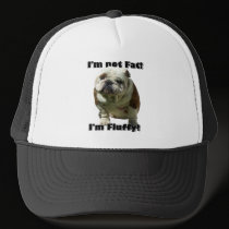 I'm not fat Bulldog baseball hat