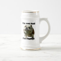 I'm not fat bulldog beer stein mugs by ritmoboxer I'm not fat bulldog beer stein mugs