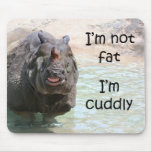 I'm not fat mousepads