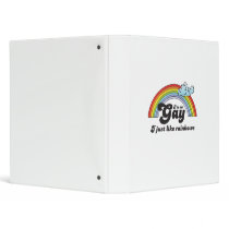 I'm not gay I just like Rainbows T-shirt Vinyl Binders
