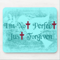 I'm Not Perfect mousepads