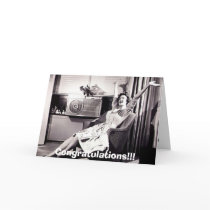 I'm not pregnant!! greeting card