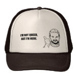I'm not queer, but i'm here hats
