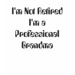 I'm Not Retired I'm a Professional Grandma t shirt