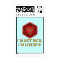 I'm Not Rich. I'm Loaded! postage by thefrozenduck I'm Not Rich. I'm Loaded! postage
