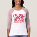 Ladies 3/4 Sleeve Raglan (Fitted)