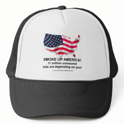I'm not smoking, I'm insuring the Children!  HAT by aristocob