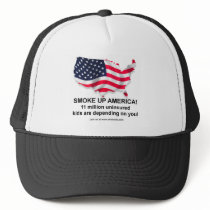 I'm not smoking, I'm insuring the Children! HAT by aristocob I'm not smoking, I'm insuring the Children! HAT