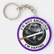 I'M NOT SMOKING I'M VAPING KEY CHAINS