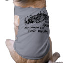 I'm Not Spoiled! Winged Dog t-shirt pet clothing by DoggieAvenue I'm Not Spoiled! Winged Dog t-shirt pet clothing