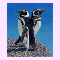 I'm Not Talking to You! Penguin Art Print posters