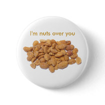 I'm nuts over you Button by gbcimages3 I'm nuts over you Button