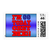 I'm - Obey Me! Funny Customize Birthday Template stamp