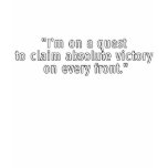 I'm on a quest... t shirts