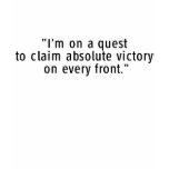 I'm on a quest... t-shirts