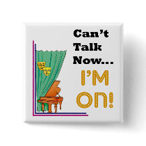 I'm On Button
