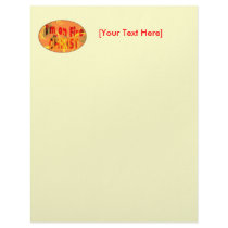 I'm on fire for CHRIST letterhead