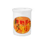 I'm on fire for CHRIST Drink Pitcher