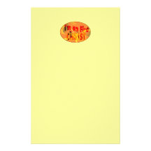 I'm on fire for CHRIST Stationery