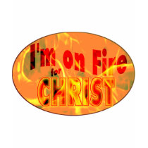 I'm on Fire for CHRIST t-shirts