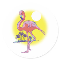 I'm on Island Time! Stickers