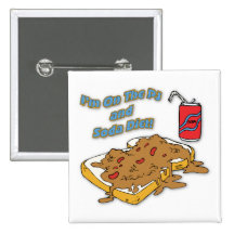 I'm On The PJ and Soda Diet Pins