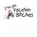 Im On Vacation Bitches Dirt Bike Santa t-shirts