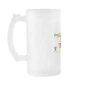 Im On Vacation Bitches (Surf Santa) mug