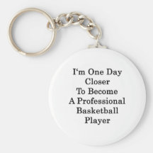 I'm One Day Closer To Become A Professional Basket Keychain