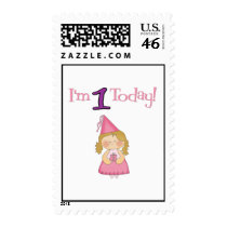 I'm One Today!  Princess Design stamps