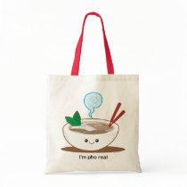 I'm Pho Real Canvas Bags