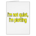 I'm Plotting cards by goldnsun I'm Plotting cards