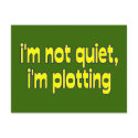 I'm Plotting postcards by goldnsun I'm Plotting postcards