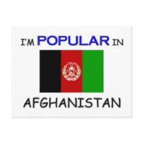 I'm Popular In AFGHANISTAN postcards