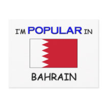 I'm Popular In BAHRAIN postcards by flagshirt I'm Popular In BAHRAIN postcards