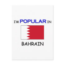 I'm Popular In BAHRAIN postcards by flagshirt I'm Popular In BAHRAIN postcards