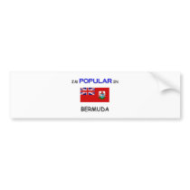 I'm Popular In BERMUDA bumper stickers