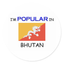 I'm Popular In BHUTAN stickers