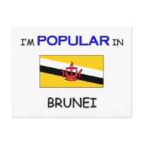 I'm Popular In BRUNEI postcards