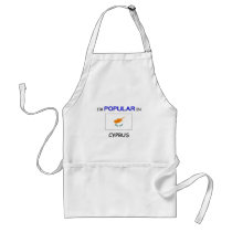I'm Popular In CYPRUS aprons by flagshirt I'm Popular In CYPRUS aprons