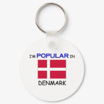 I'm Popular In DENMARK keychains