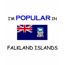 I'm Popular In FALKLAND ISLANDS t-shirts