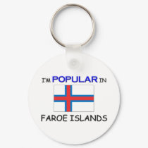 I'm Popular In FAROE ISLANDS keychains by flagshirt I'm Popular In FAROE ISLANDS keychains